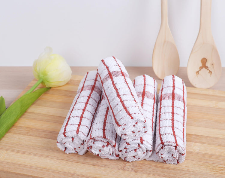 Kitchen Dish Cloths Set of 8 (8 Count)