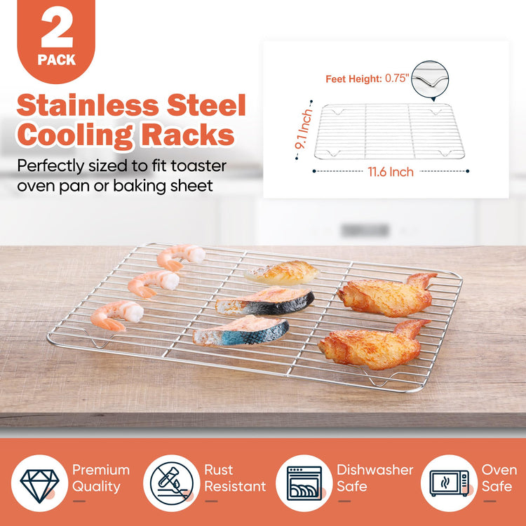 2 Pack Cooling Racks