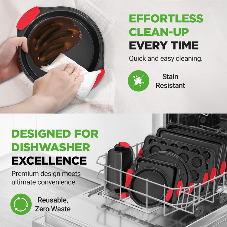 10‑Piece Non‑Stick Bakeware Set
