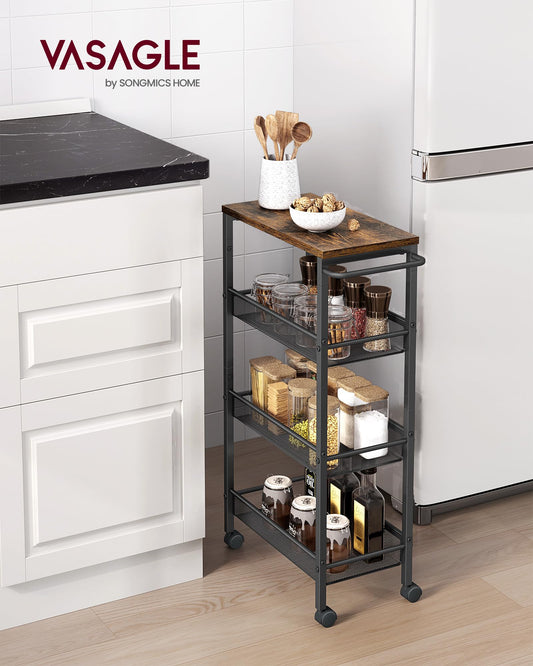 Slim Rolling Cart