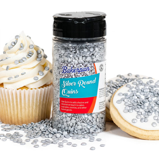 Quins Sprinkles for Cake Decorating (4 Ounce)
