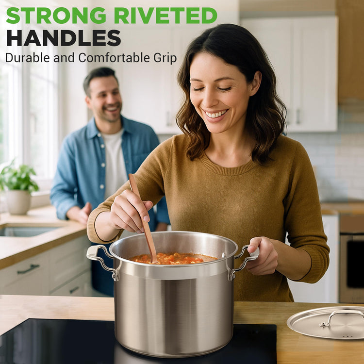 14 Quart Stock Pot with Lid