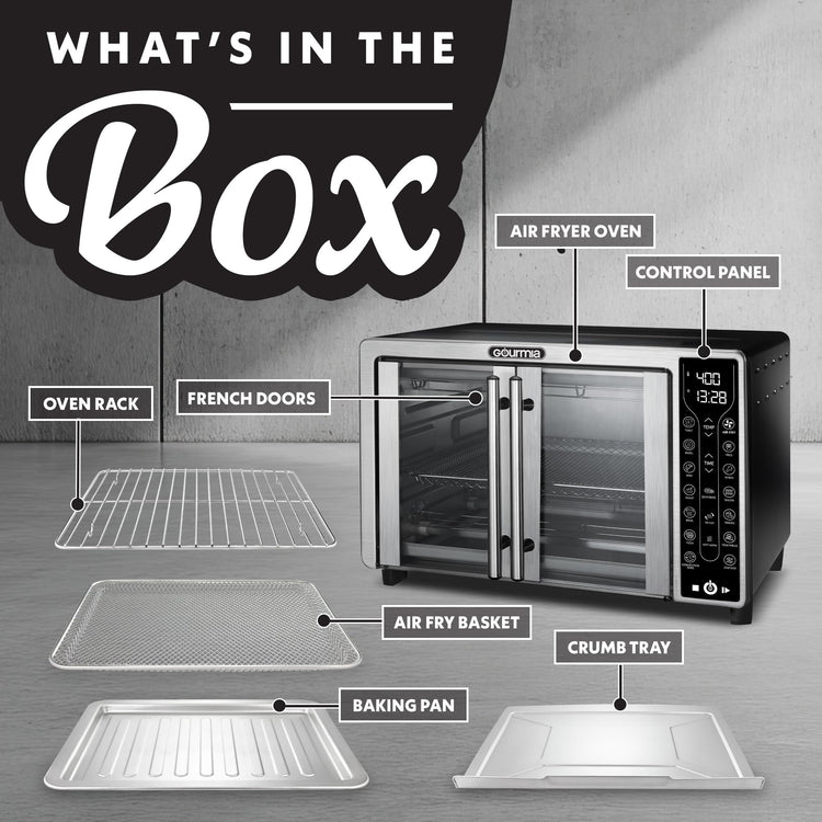 French Door Air Fryer Toaster Oven