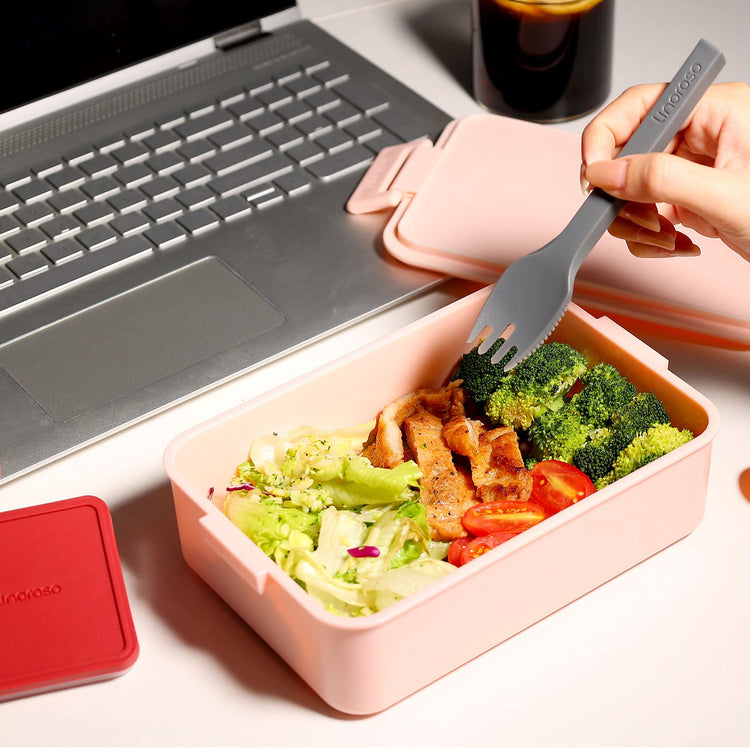 Stackable 2 Tier Adult Bento Box