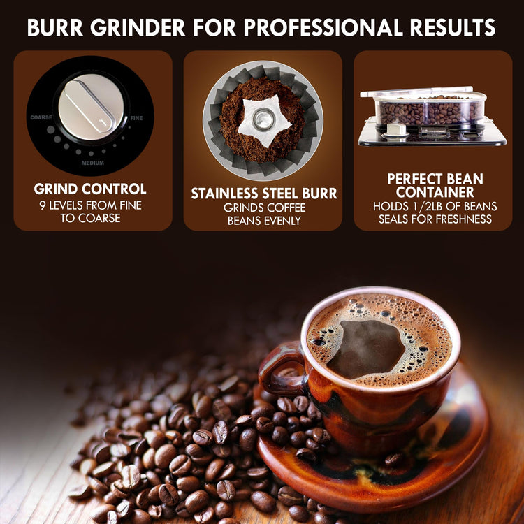 Kenmore Elite Grind and Brew Coffee Maker w