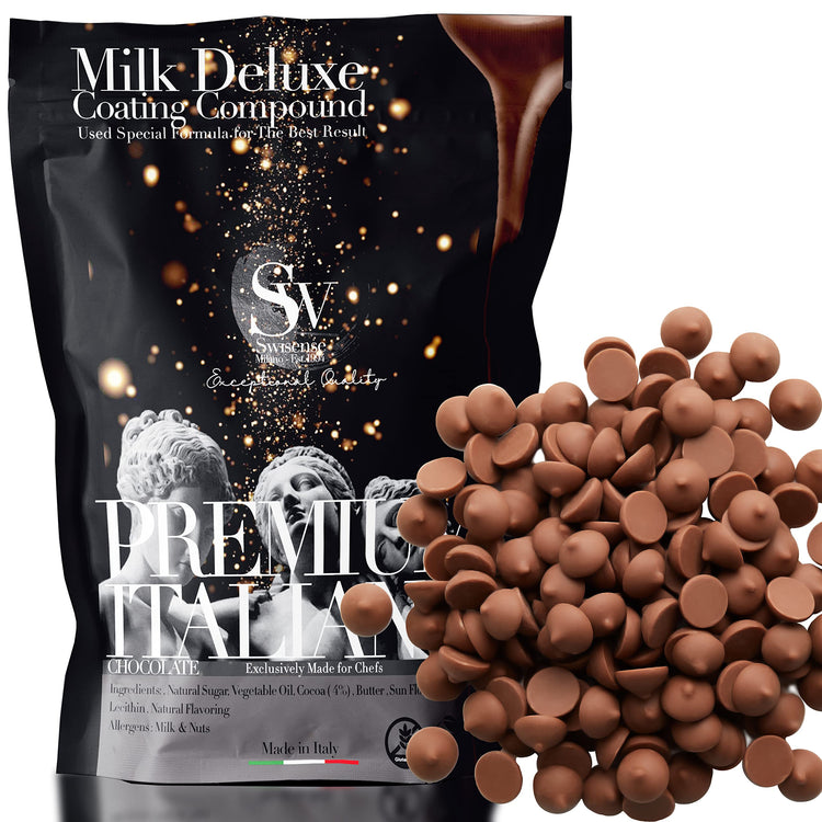 Premium Italian Milk Melting Chocolate 5 Lbs Candy Melts Non (80 Ounce)