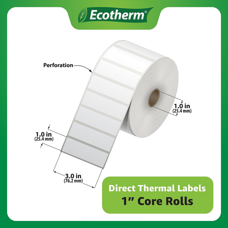 3" x 1" Thermal Labels (15000 Count)