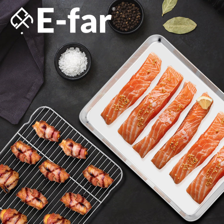 Baking Sheet with Wire Rack (2 Count)