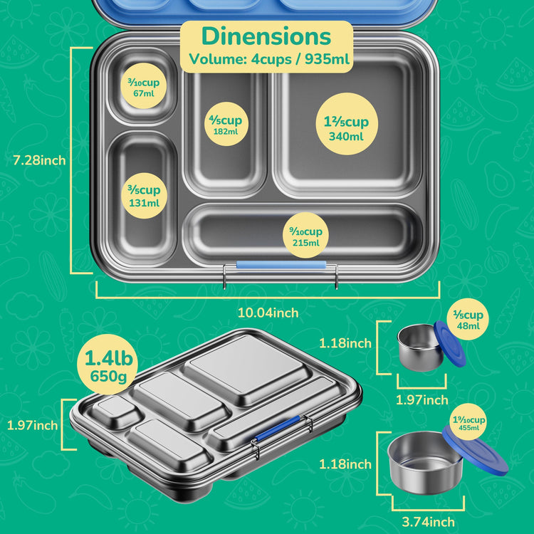 Stainless Steel Bento Box Kids