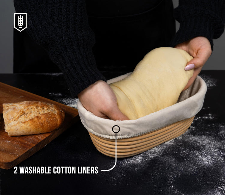 Banneton Bread Proofing Baskets (2 Count)