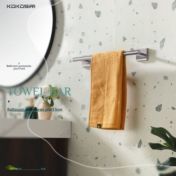 Towel Holder 12 Inch Bathroom Hand Towel Bar for Bath Kitchen Toilet Brushed Nickel Stainless Steel B4005BR