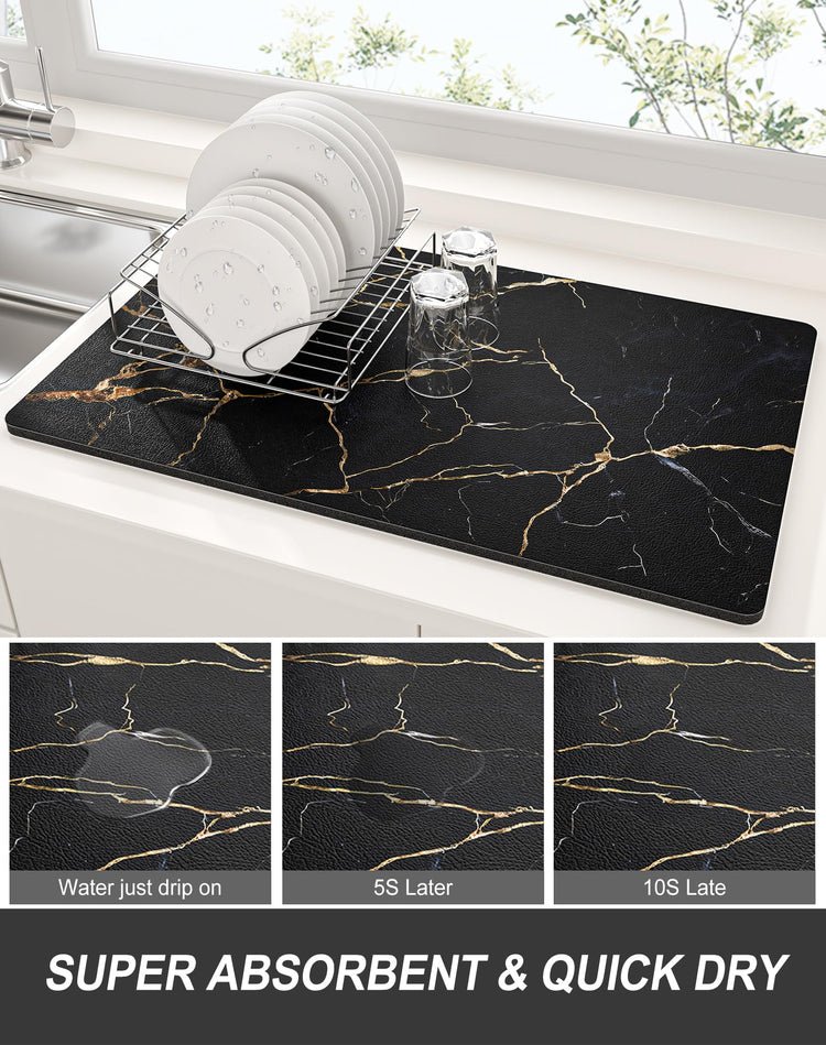 Dish Drying Mat for Kitchen Counter