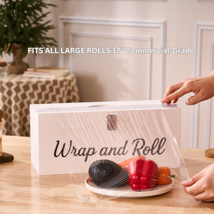 Plastic Wrap Dispenser with Cutter