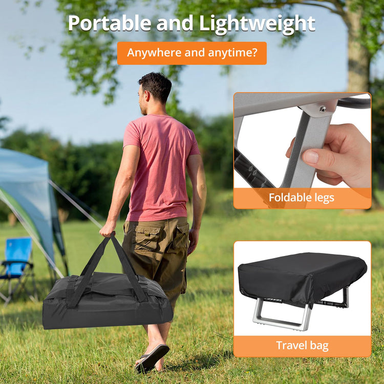 12 in Portable Propane Pizza Oven