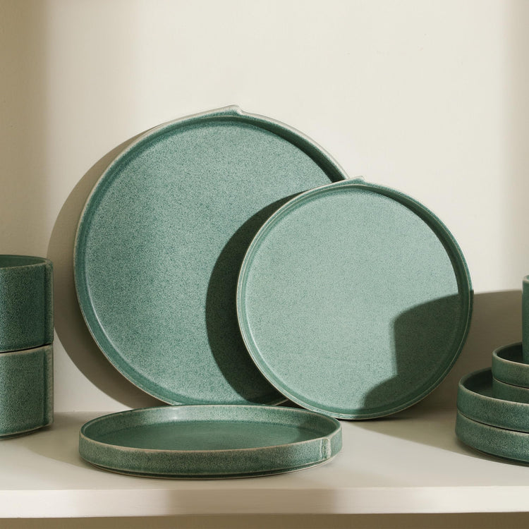 Bao 4 Piece Dinner Plate Set Stoneware