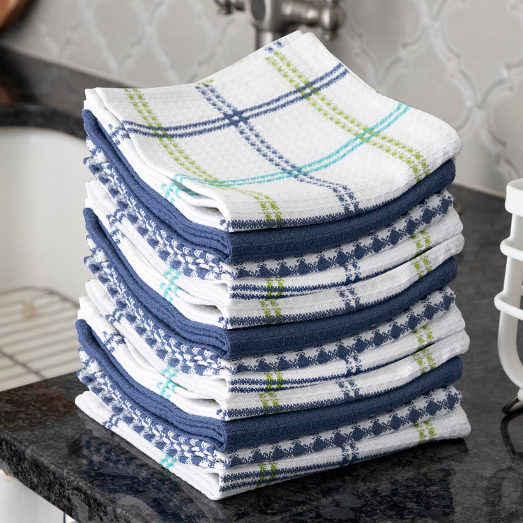 Premium Waffle Dish Cloths (12 Count)