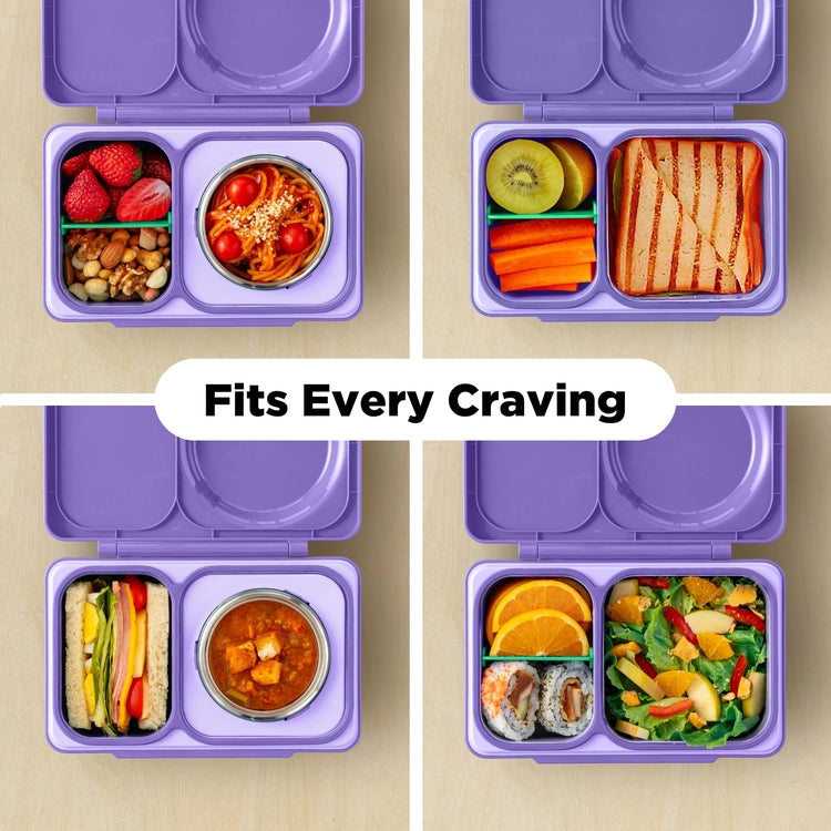 OmieBox UP Kids Insulated Bento Box