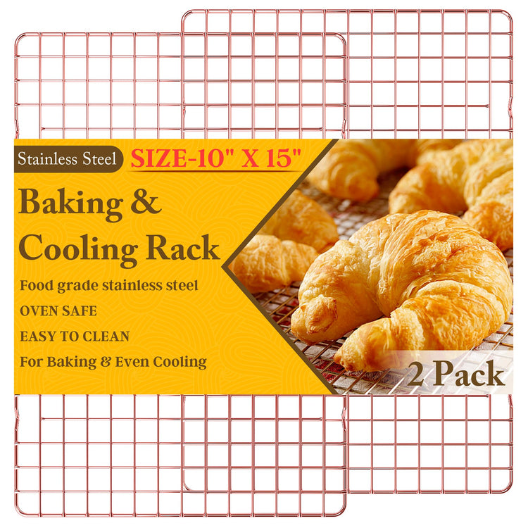 2 Pack Cooling Racks for Cooking and Baking