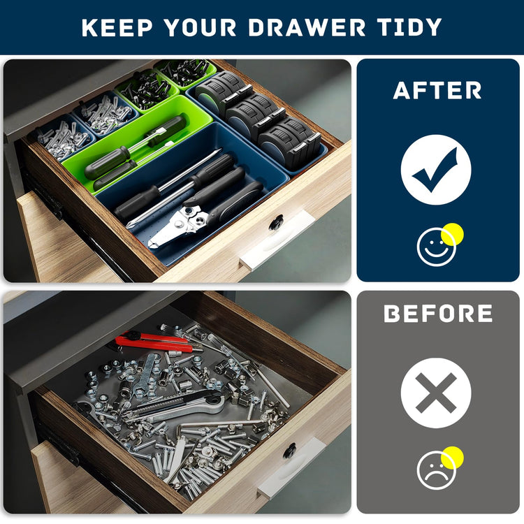 47pcs Tool Box Organizer (47 Count)