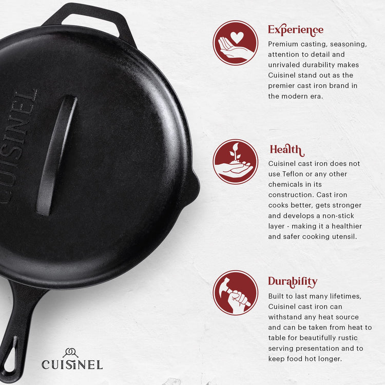 Cast Iron Skillet with Lid