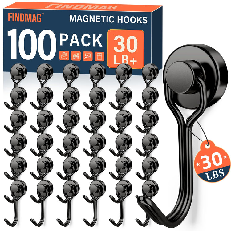 Magnetic Hooks (100 Count)