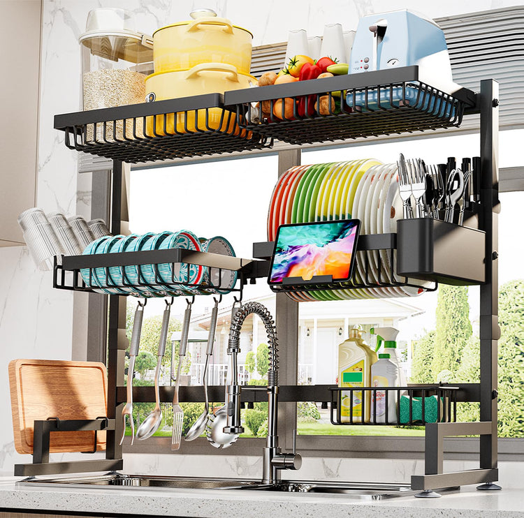 Over The Sink Dish Drying Rack