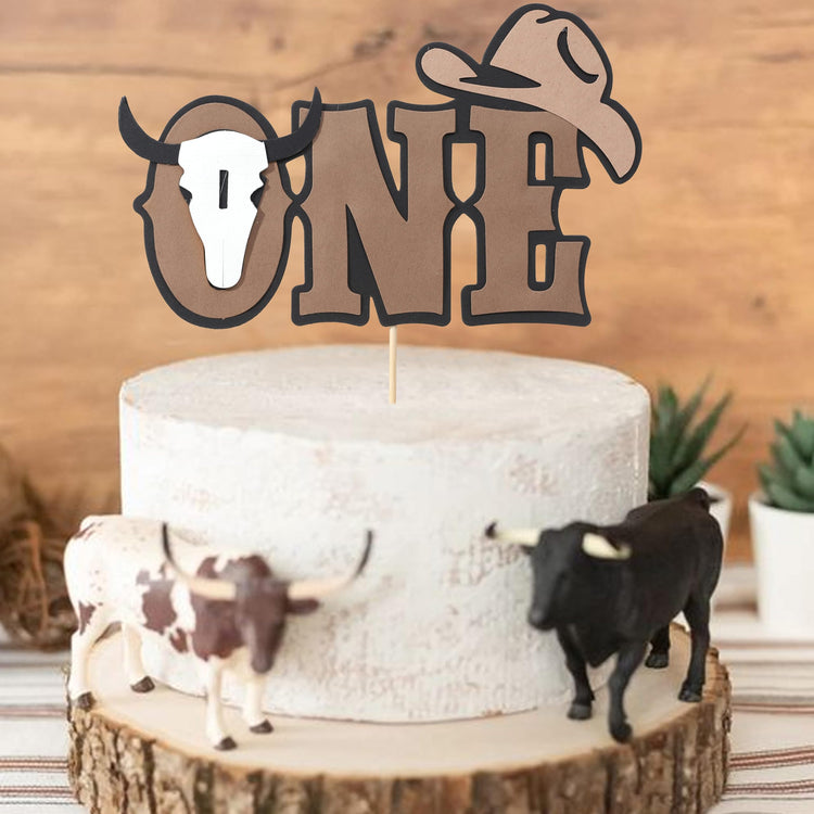 My First Rodeo Cake Topper