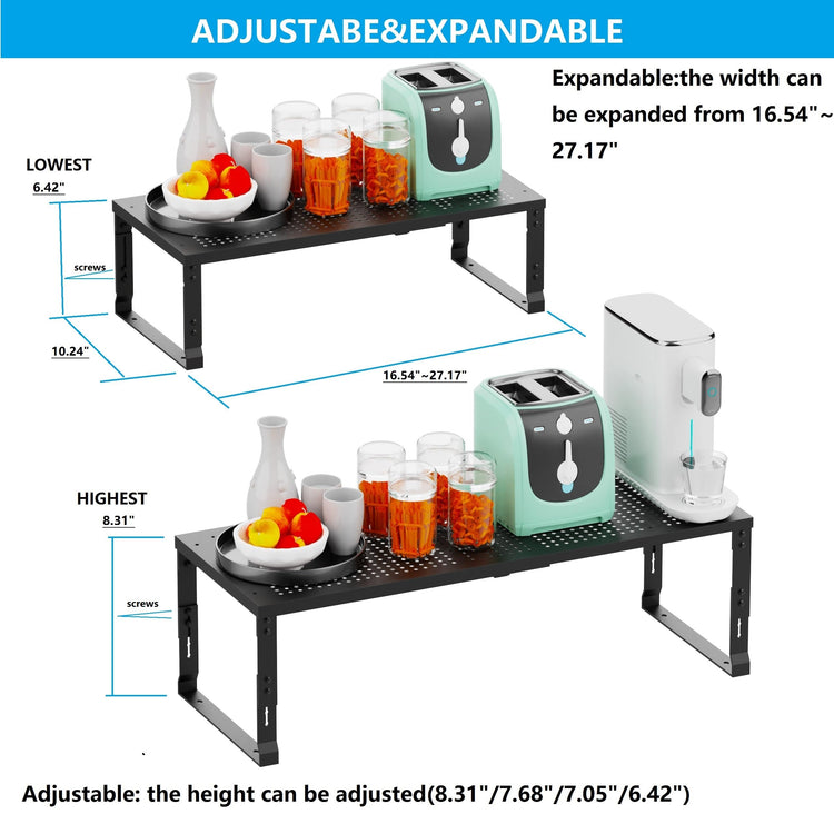 Expandable Spice Rack (3 Count)