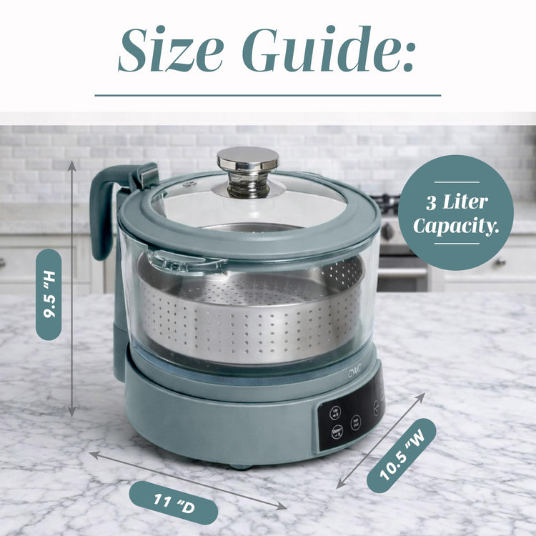 Glass Mini Low Carb Rice Cooker