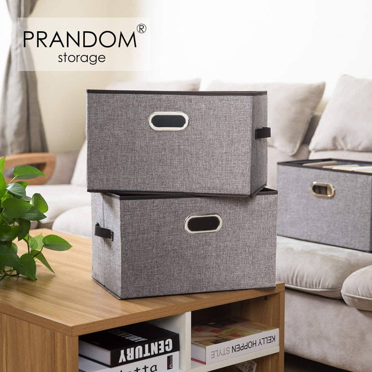 Larger Collapsible Storage Bins for Closet [3 (3 Count)