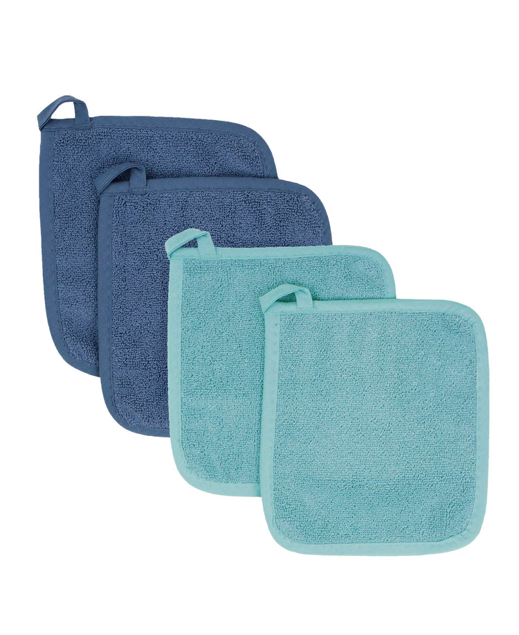 Terry Potholder & Hot Pad (4 Count)