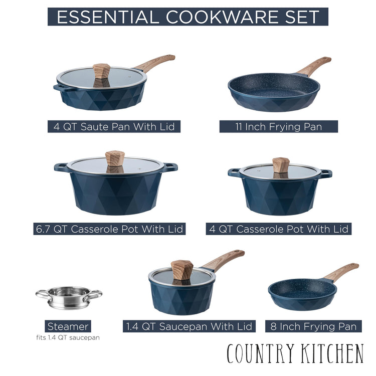 Non Stick Cast Aluminum Cookware Set