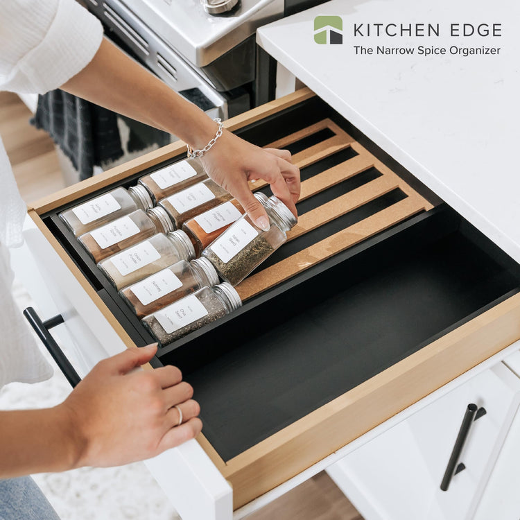 Expandable Spice Drawer Organizer