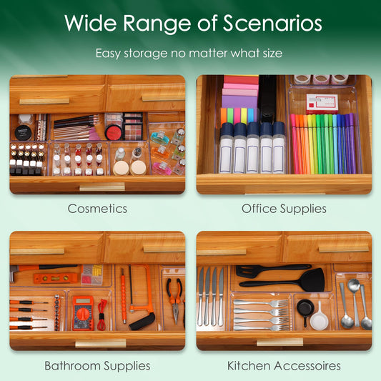Drawer Organizer Set (8 Count)