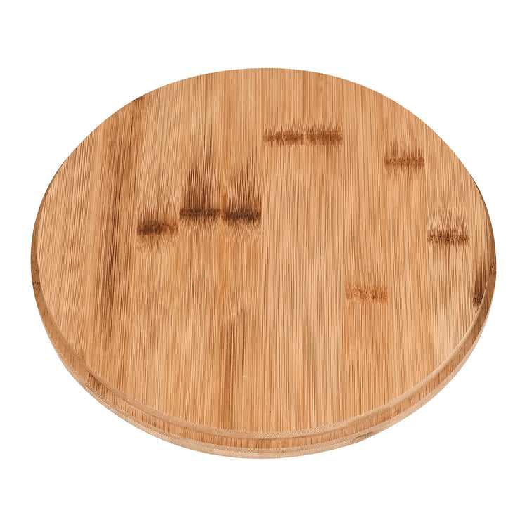 Bamboo Fiber Salad Bowl with Servers Set Large 9.8inches Nature Bamboo Mixing Bowl with Servers with Lid Spoon and Fork for Fruits