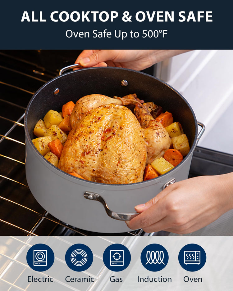 12pc Forged Lightweight Cookware Set (12 Count)