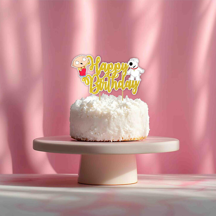 Stewe Grifin Happy Birthday Cake Topper