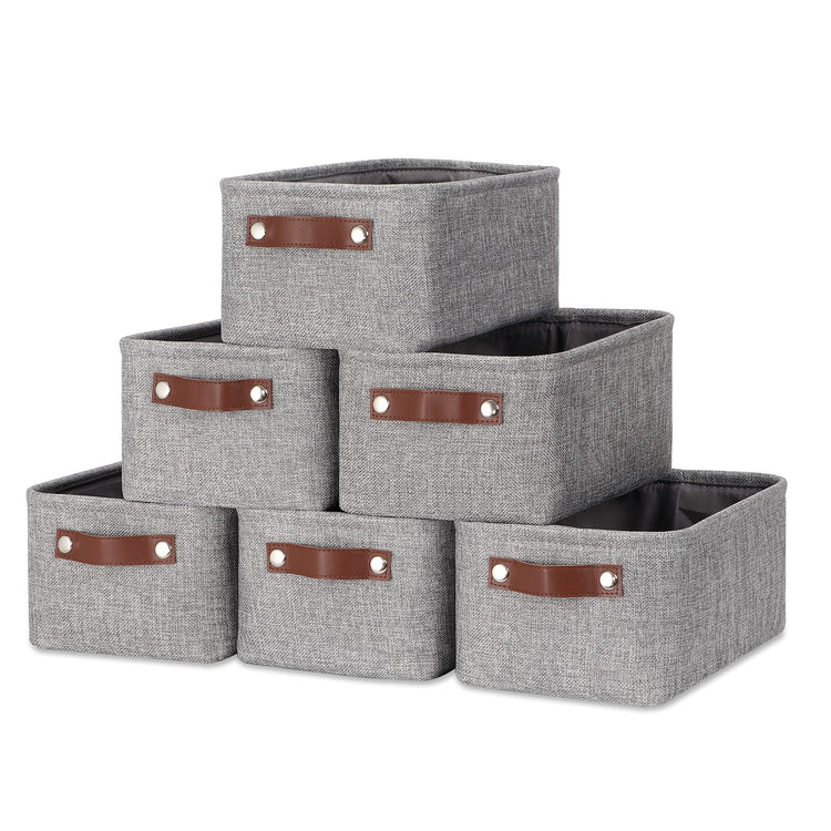 Small Storage Baskets 11.8"x7.9"x5.1" (6 Count)