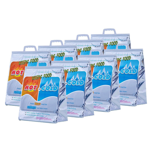 Hot and Cold Insulated Bags for Food Delivery