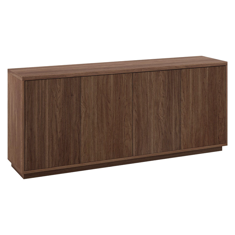 68" Fluted Modern Sideboard Buffet Cabinet
