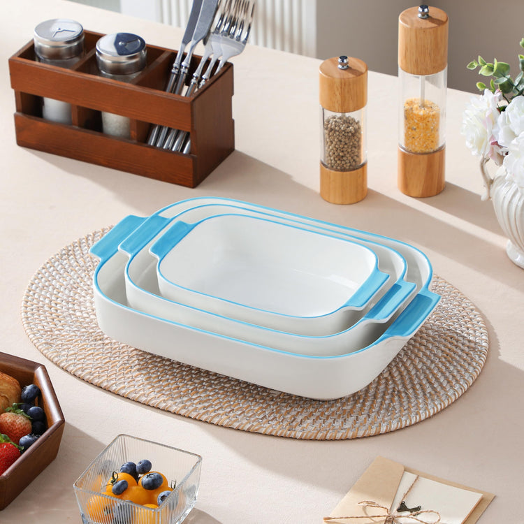 Ceramic Baking Dishes Set of 3 (3 Count)