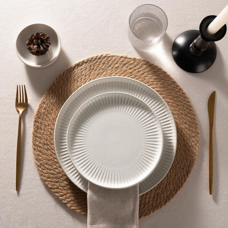 Stoneware Dinnerware Sets for 4 (12 Count)