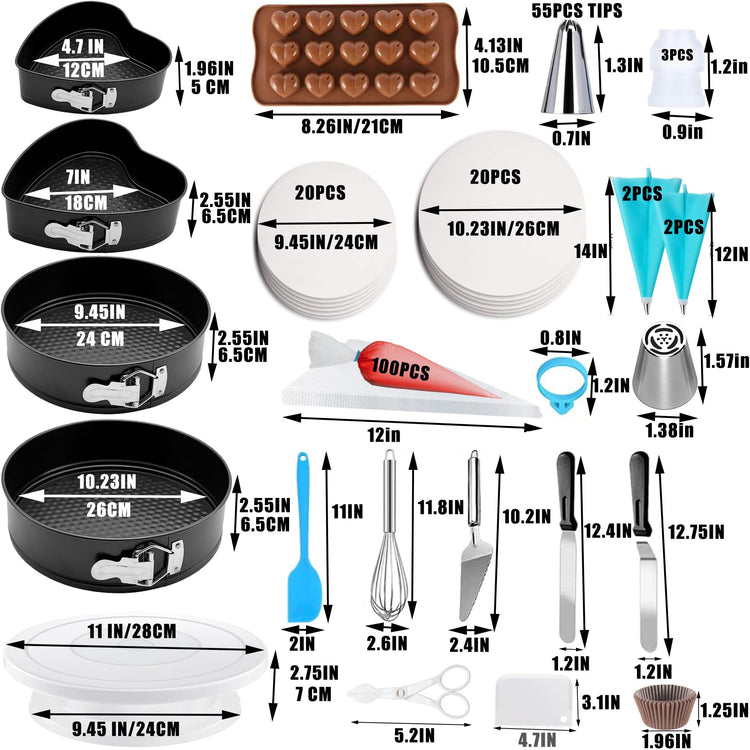 540PCS Cake Decorating Kit