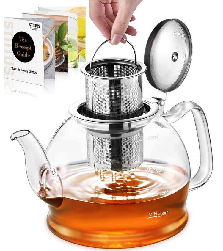 STNTUS Glass Teapot