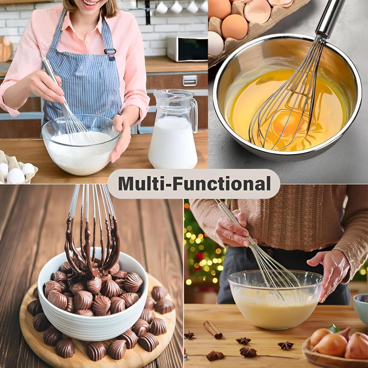 8 Inch Stainless Steel Whisk