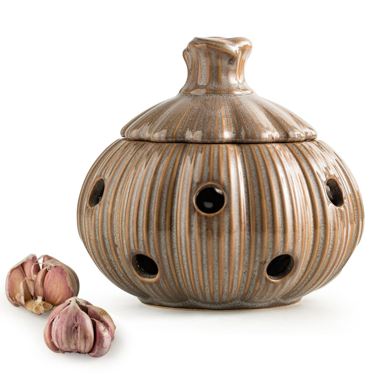 Large Garlic Keeper Storage for Counter