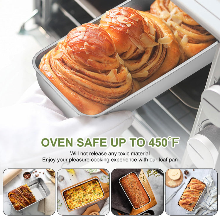 Loaf Pan 9 x 5 Inch Stainless Steel Bread Pan