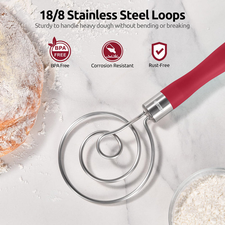 Danish Dough Whisk 18
