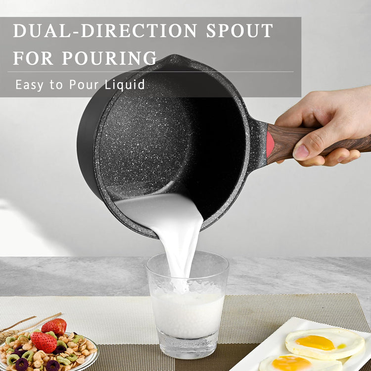 3QT Nonstick Saucepan with Lid