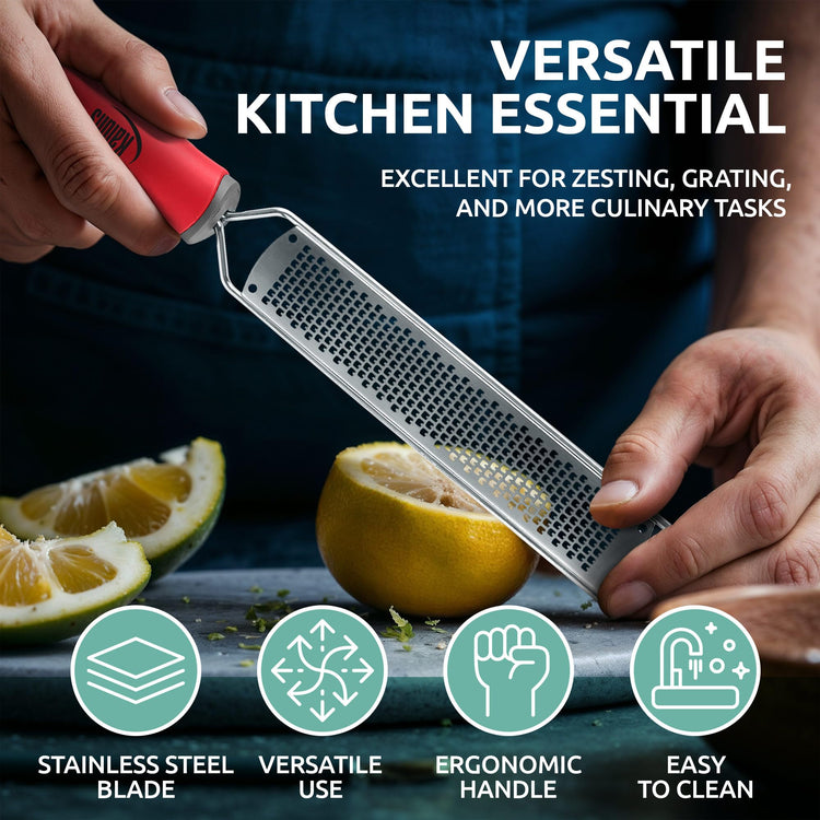 Lemon Zester & Parmesan Cheese Grater